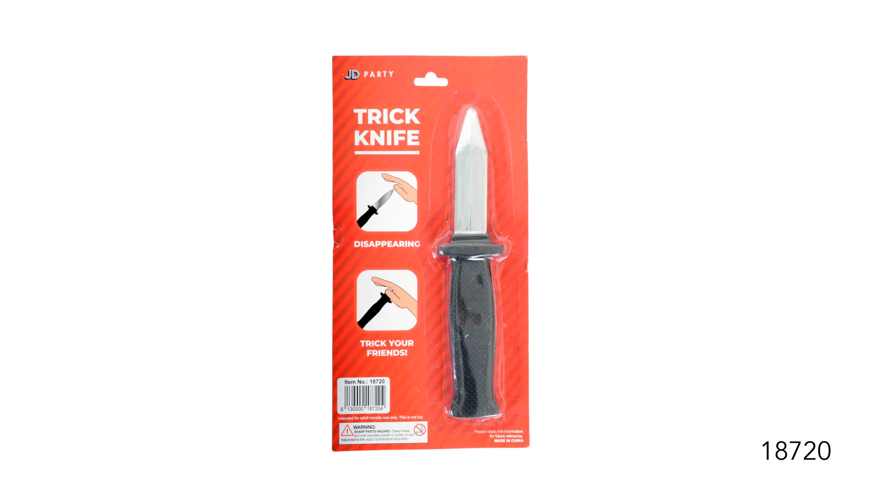 trick knife prop weapon
