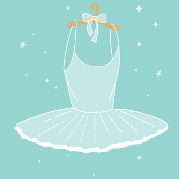 ballet happy birthday card