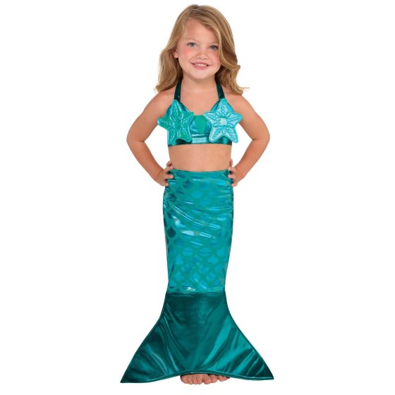 Mermaid Teal Costume Kit