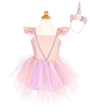 Pink Shimmer Unicorn Dress & Headband