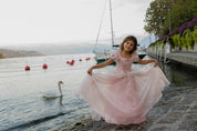Antique Pink Princess Dress