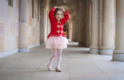 Red Toy Soldier Jacket Costume