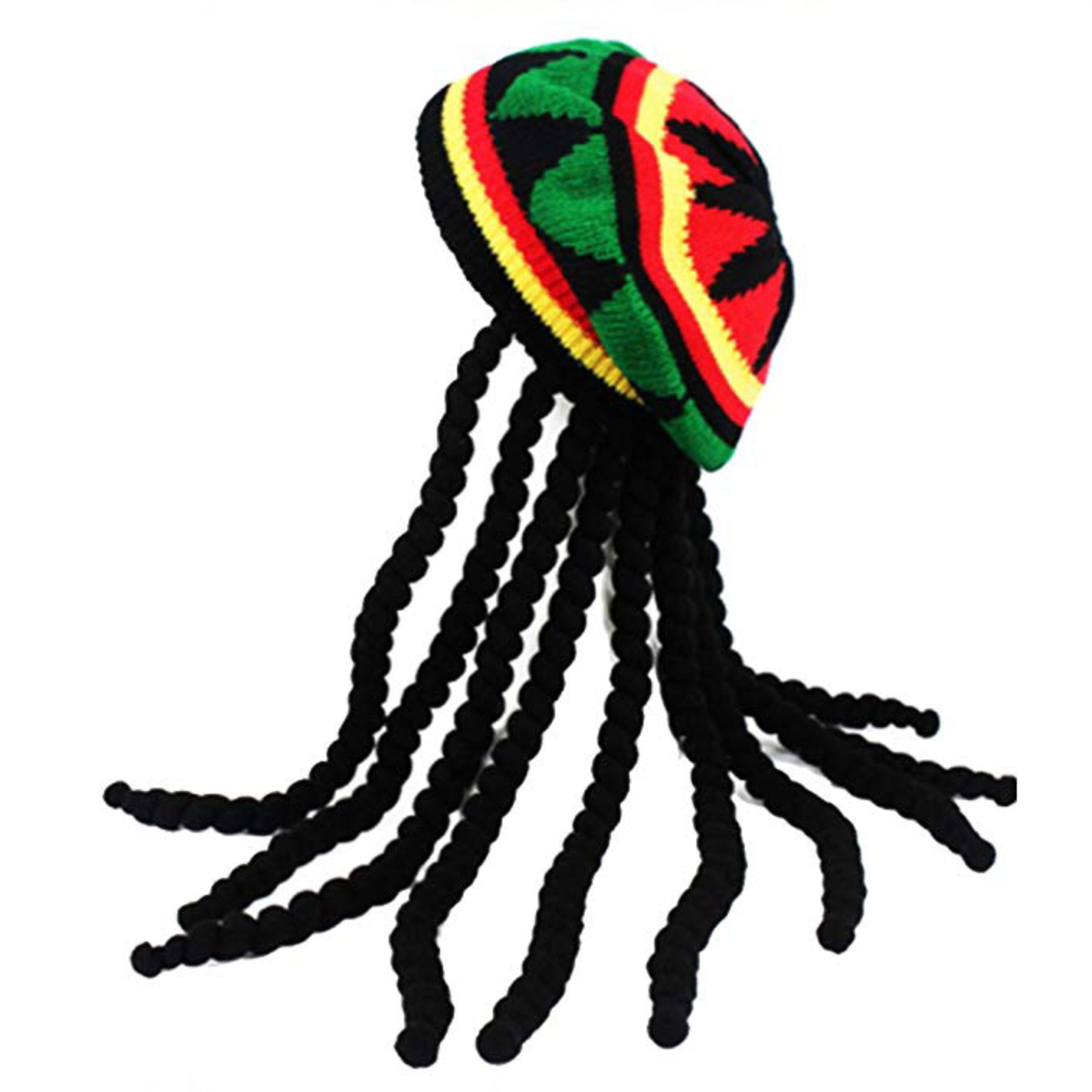 rasta dreadlock bob marley wig jamaican