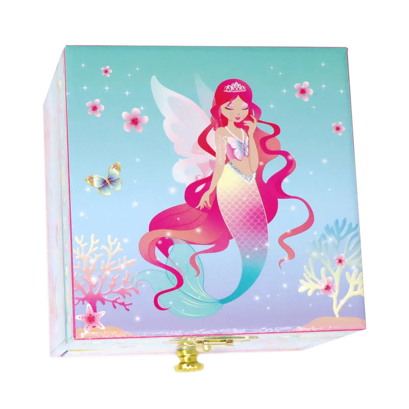 Mermaid Small Musical Jewellery Box