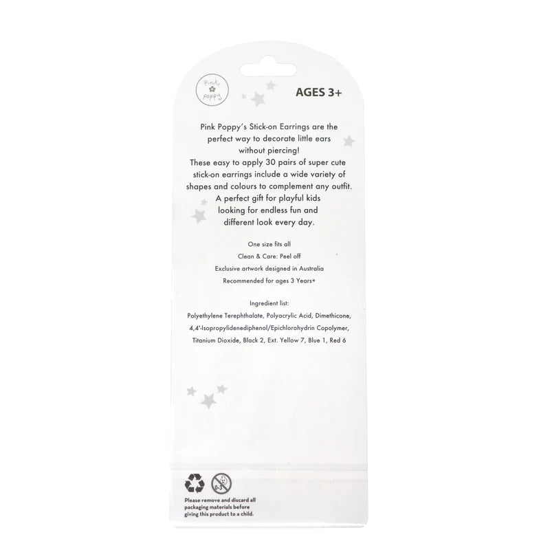 Unicorn Stick On Earrings