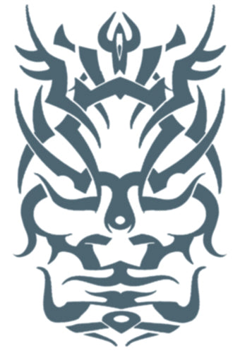 tribal tattoo temporary tats biker prisoner native