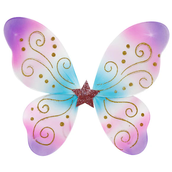 rainbow fairy wings