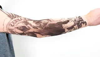 Tattoo Sleeve - Hell from above