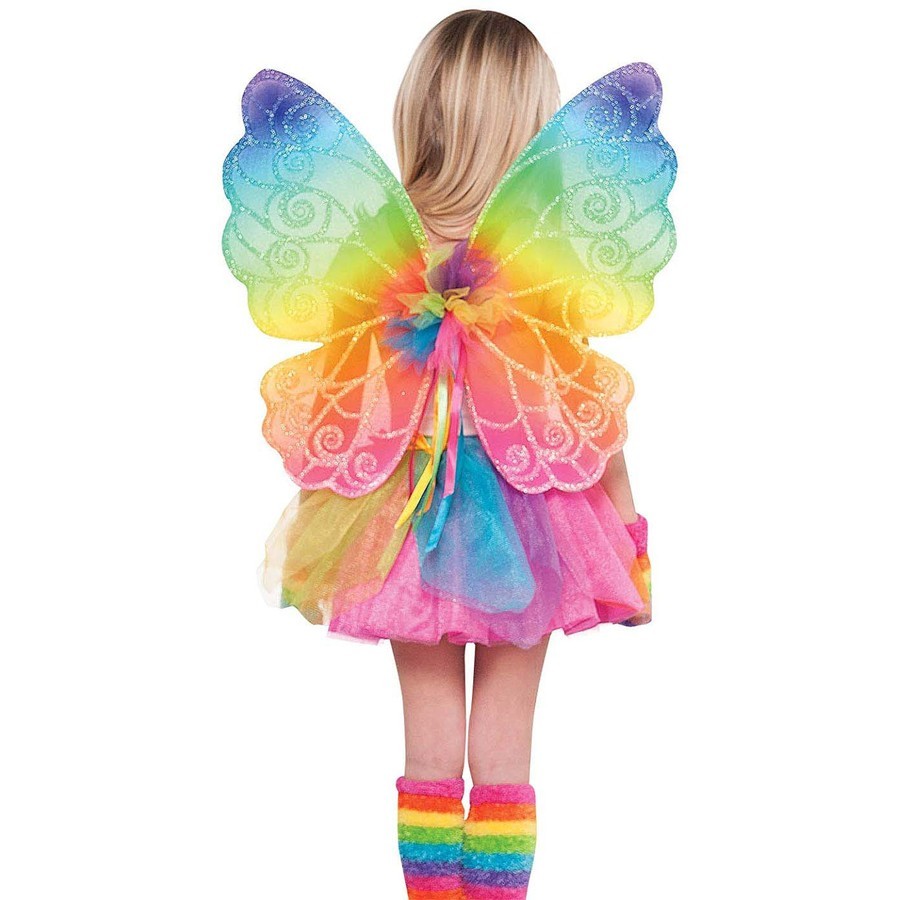 Rainbow Magic Glitter Fairy Wings – Upstage Dancewear & Costume Factory