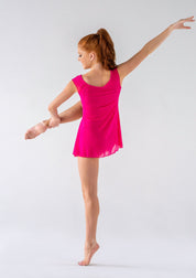 neon pink dance costume dress