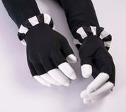 Evil Clown Fingerless Gloves