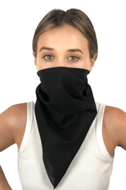 Cotton Bandana - Plain Coloured mouth costume clueless fancy dress