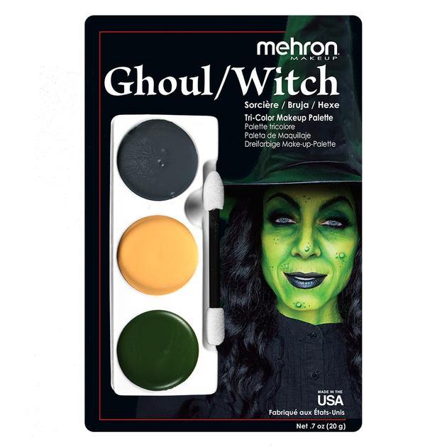 Tri-Colour Makeup Palette - Ghoul/Witch