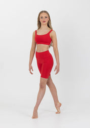 crop top seamless dance costume