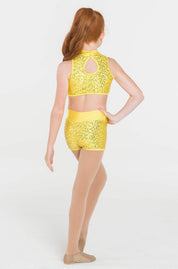 Sequin crop top studio 7 dancewear costumes