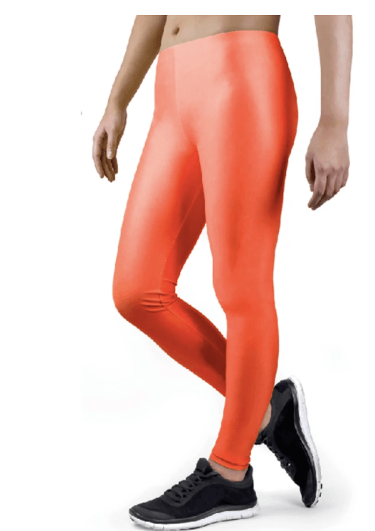 Coloured Leggings fancy dress costume 1980s australia dancewear