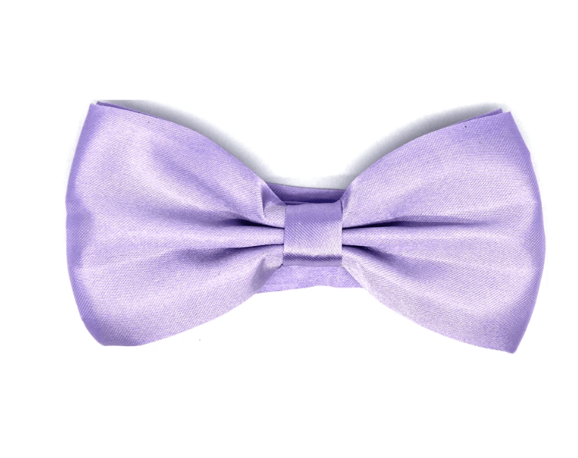 quality large plain bow tie
