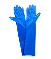 Long Satin Gloves