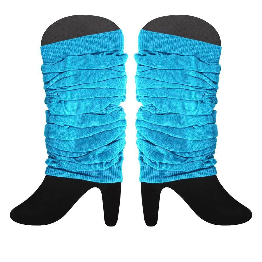 marine blue legwarmers