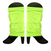 neon legwarmers 1980s costume