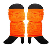 orange legwarmers 1980s