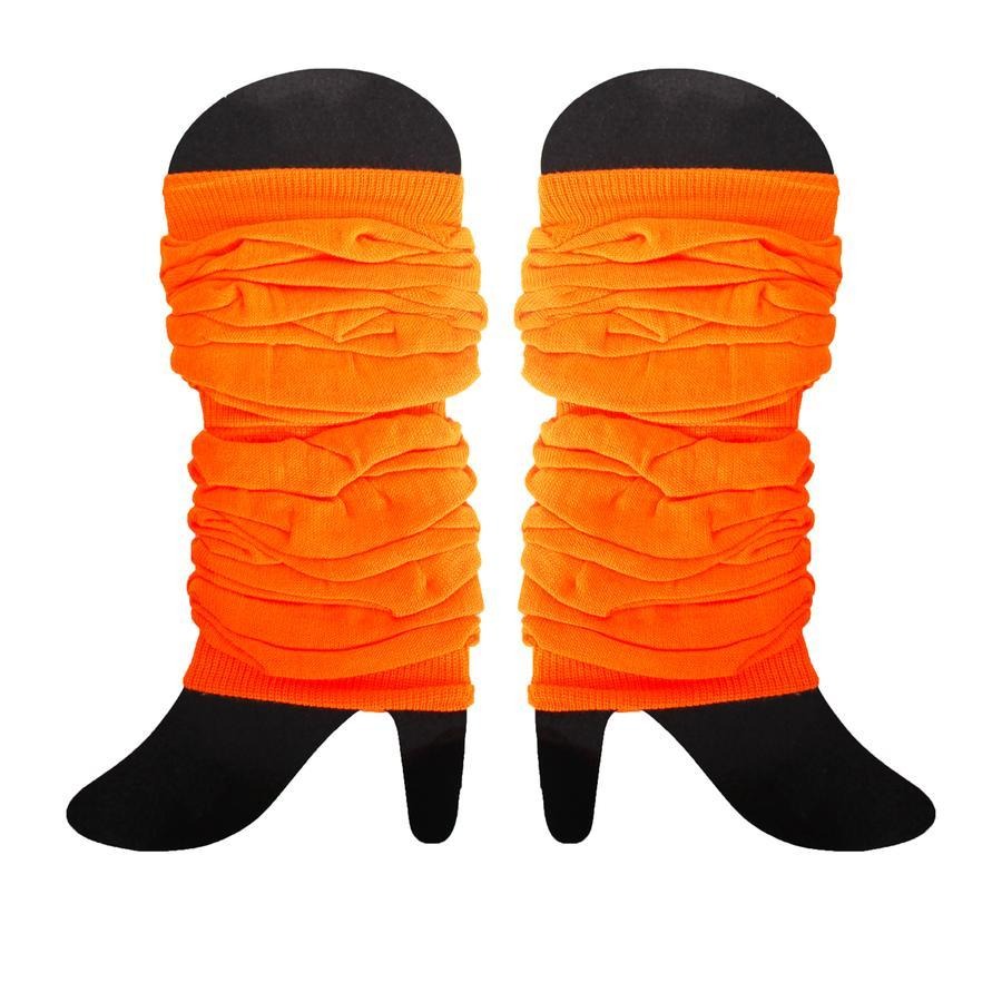 orange legwarmers 1980s