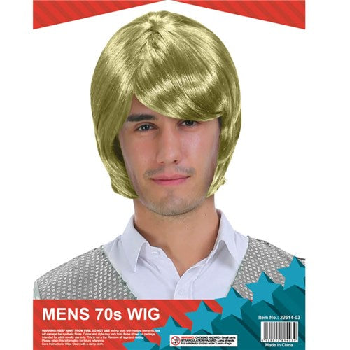 Mens 60s Wig - Blonde