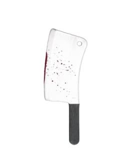 Cleaver Silver/Black with Blood 43cm  Dancewear Australia