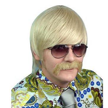 Wig 70s Mod Guy Blond Upstage Dancewear Costume Factory