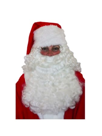 Deluxe Santa half wig & beard  Dancewear Australia