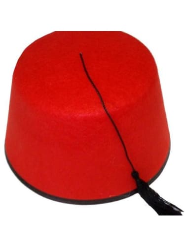 Fez Felt Hat with Black Trim Upstage Dancewear Costume Factory