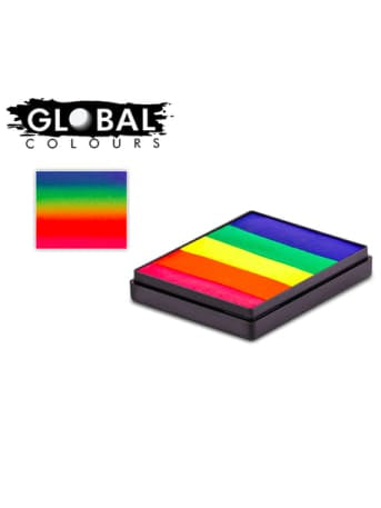 Global - Neon Rainbow Cake 50g  Dancewear Australia