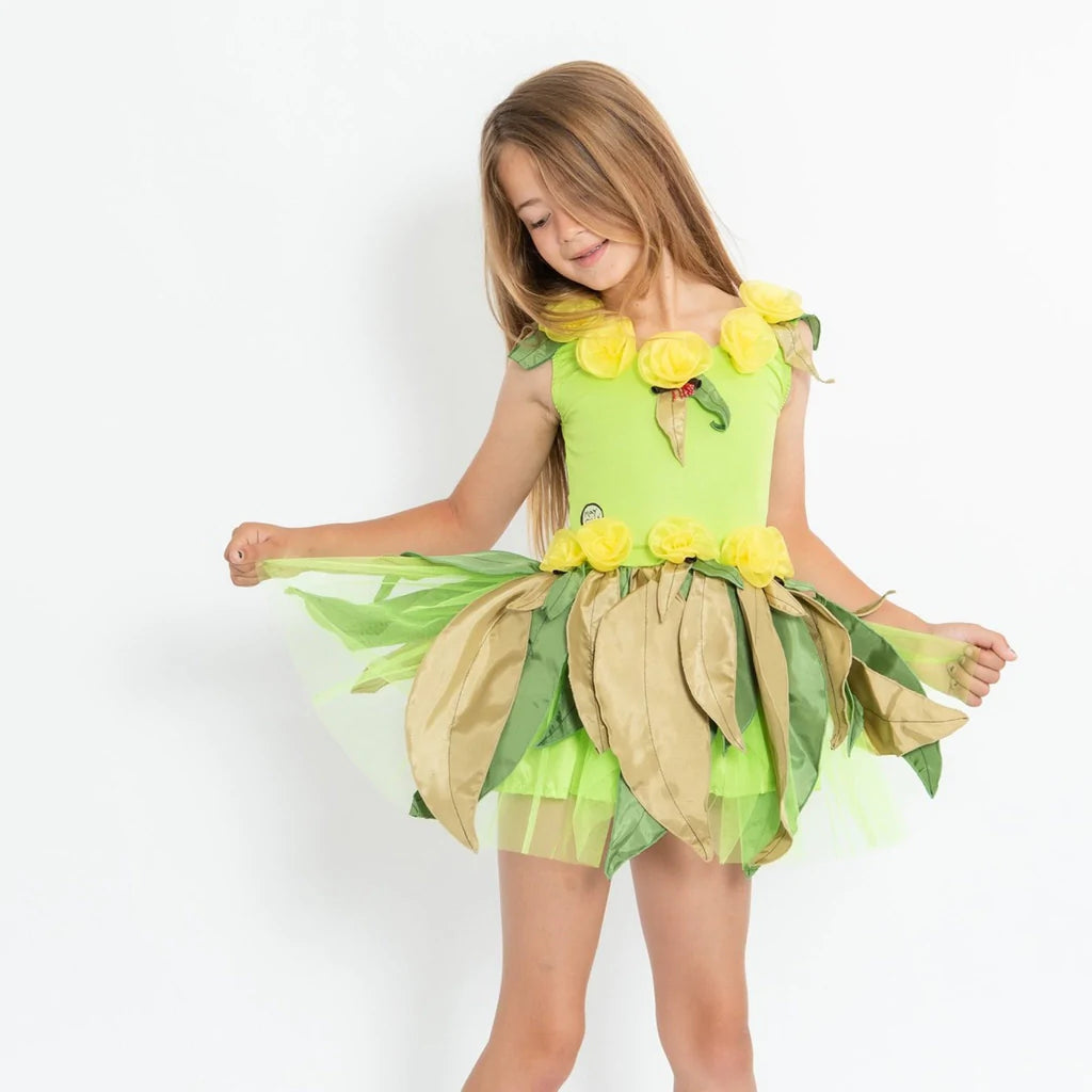 green fairy dress up costume