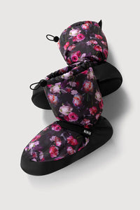 Bloch Adult Floral Printed Warmup Booties SIM5009BP