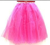 Coloured Tulle Tutu Skirts