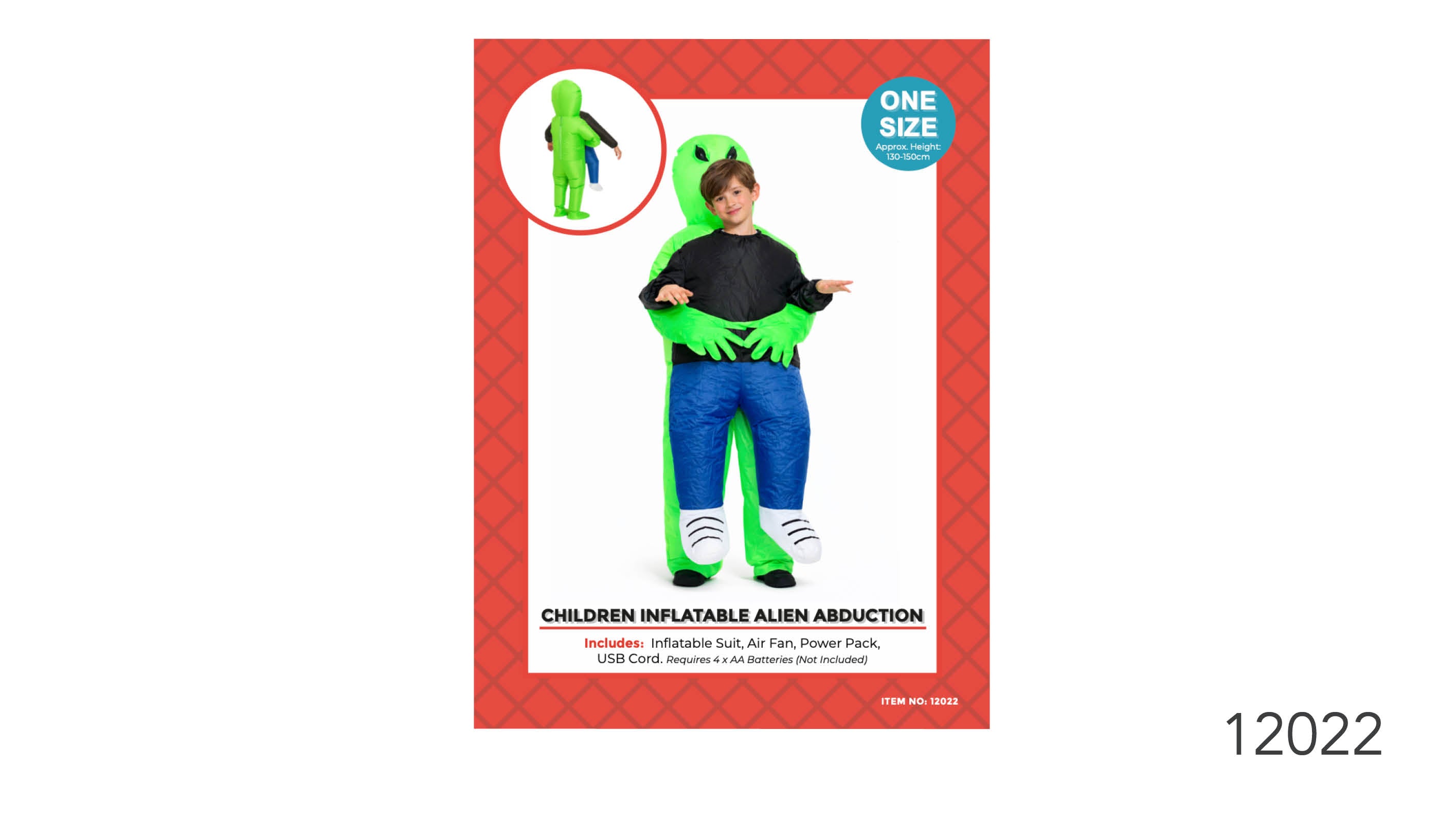 Inflatable Alien Abduction -Child