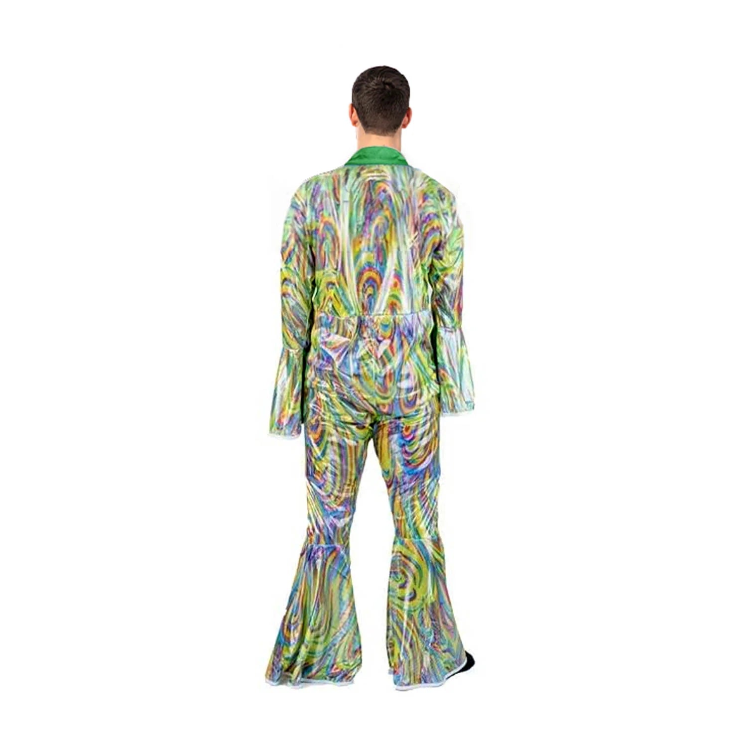 70s 1970s disco jumpsuit mens costume party fancy dress up afro 