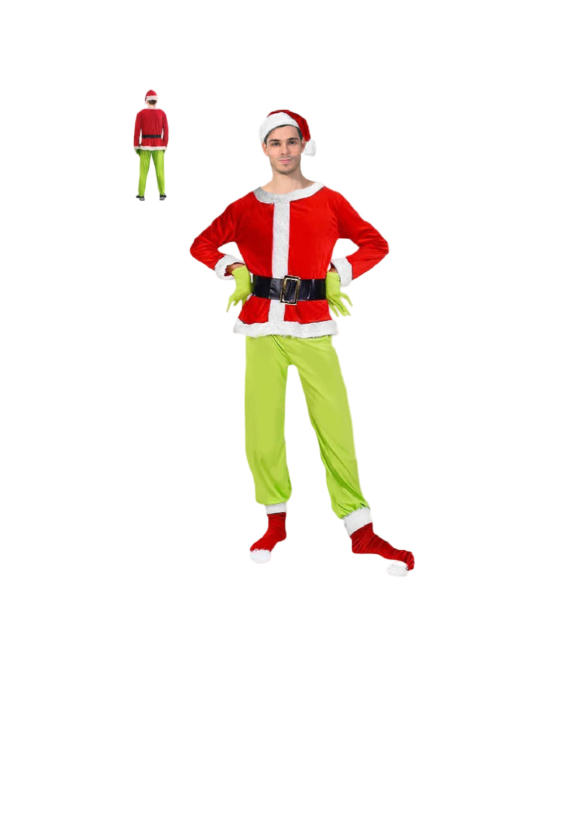 the grinch stole christmas xmas costume 