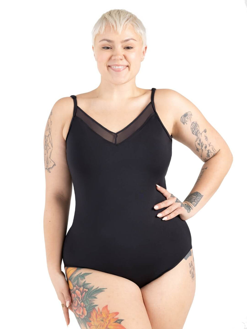 reminiscent leotard black ballet dancer dancewear