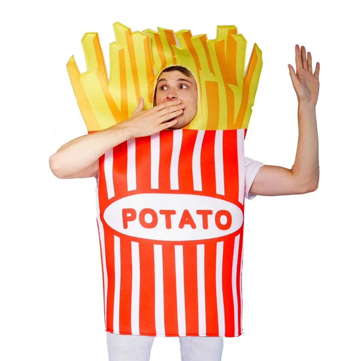 Adult Fries Food Costume