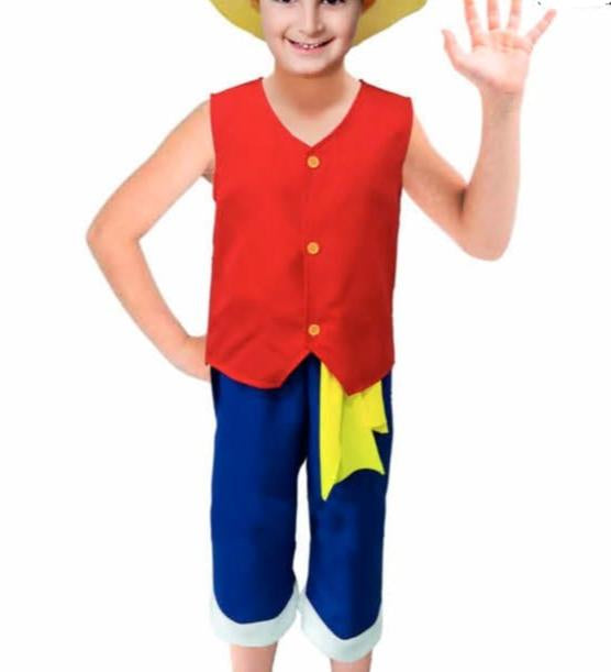 pirate king one piece costume anime