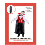 Children Vampire Boy Costume