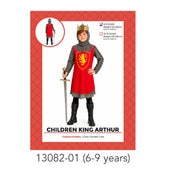 Children King Arthur Costume