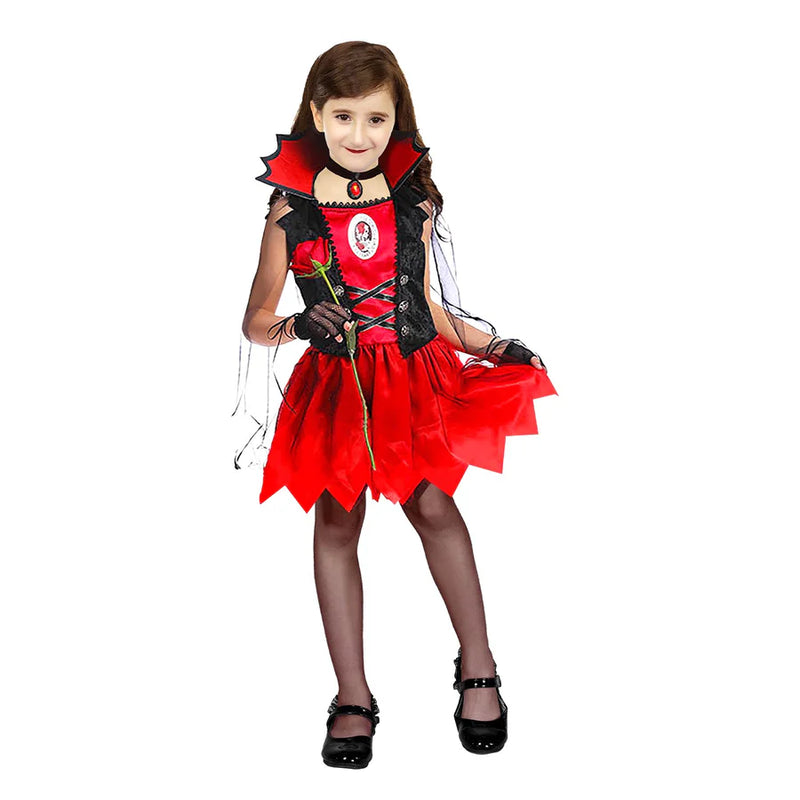 girls vampire costume halloween horror