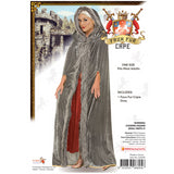 Faux Fur Cape - Grey