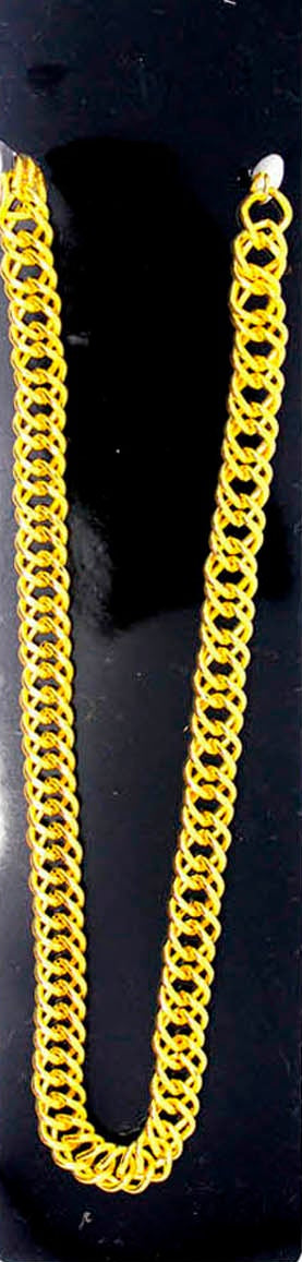 chain gold silver gangster punk 70s 1970s disco necklace 1980s 80s Mr T mc hammer 