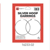 90s Hoop Earrings - Gold or Silver