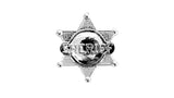 Sheriff Badge - Silver Star