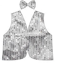 sequin vest bowtie showman child costume theme party fancy dress ringmaster performer mc host sparkle
