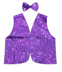 sequin vest bowtie showman child costume theme party fancy dress ringmaster performer mc host sparkle